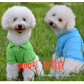 Summer Pure Cotton Elastic Teddy Pet Dog POLO T Shirt Clothing